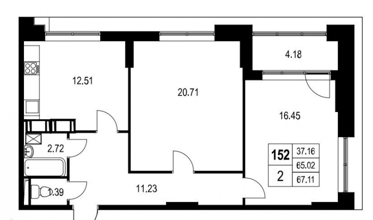 Фото ЖК Твин Пикс от Импульс. Жилой комплекс Twin Peaks